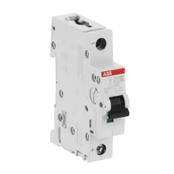 ABB S201MT-K1.6UC [2CDS271065R0257] | Автоматичен прекъсвач | 1P, 1.6A, крива K