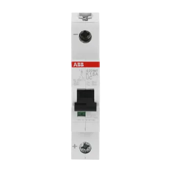 ABB S201MT-K1.6UC [2CDS271065R0257] | Автоматичен прекъсвач | 1P, 1.6A, крива K