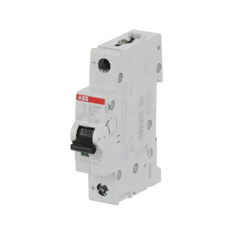 ABB S201MT-C40UC | Автоматичен прекъсвач | 1P, 40A, крива C ABB S201MT-C40UC | Автоматичен прекъсвач | 1P, 40A, крива C