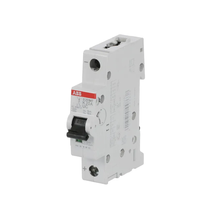 ABB S201MT-K20UC [2CDS271065R0487] | Автоматичен прекъсвач | 1P, 20A, крива K