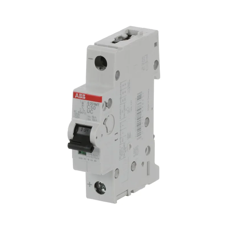 ABB S201MT-C50UC | Автоматичен прекъсвач | 1P, 50A, крива C