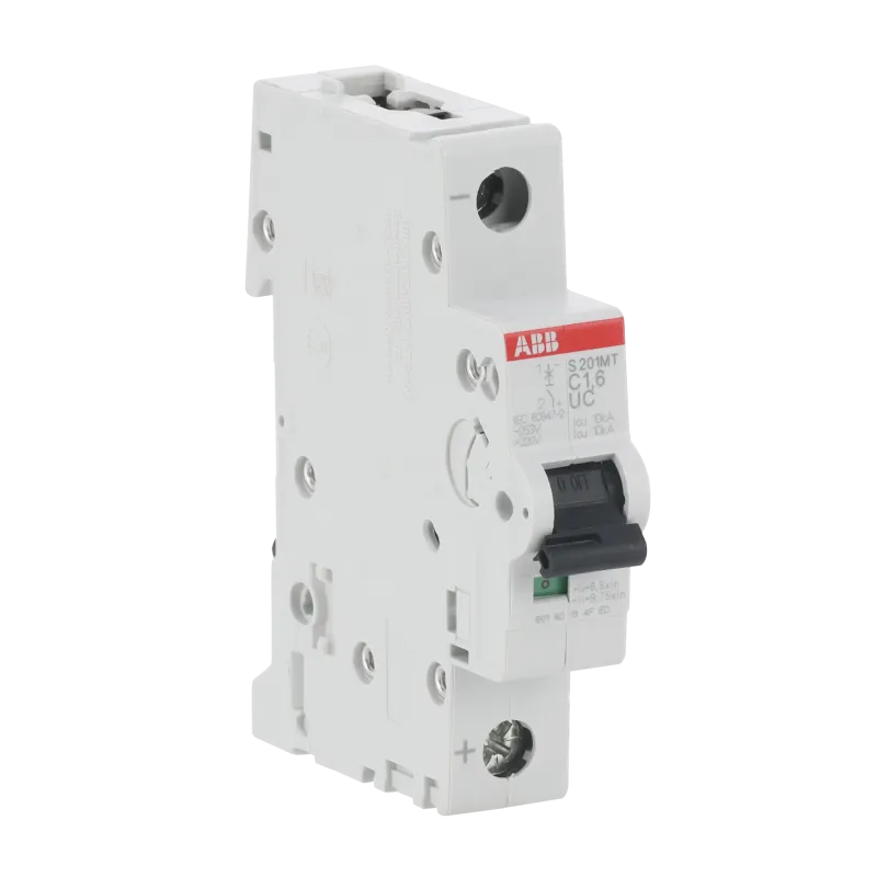 ABB S201MT-C1.6UC | Автоматичен прекъсвач | 1P, 1.6A, крива C ABB S201MT-C1.6UC | Автоматичен прекъсвач | 1P, 1.6A, крива C