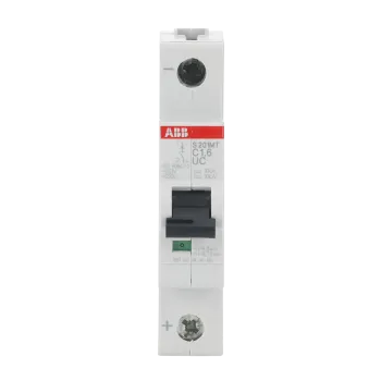 ABB S201MT-C1.6UC | Автоматичен прекъсвач | 1P, 1.6A, крива C