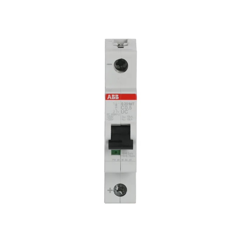 ABB S201MT-C0.5UC | Автоматичен прекъсвач | 1P, 0.5A, крива C ABB S201MT-C0.5UC | Автоматичен прекъсвач | 1P, 0.5A, крива C