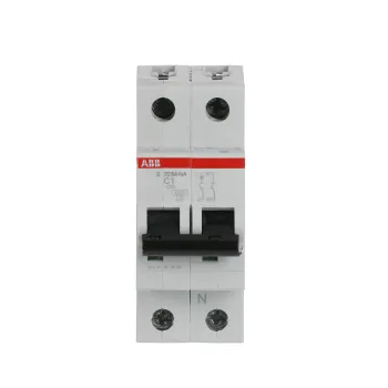 ABB S201M-C1NA | Автоматичен прекъсвач | 1P+N, 1A, крива C, 6kA