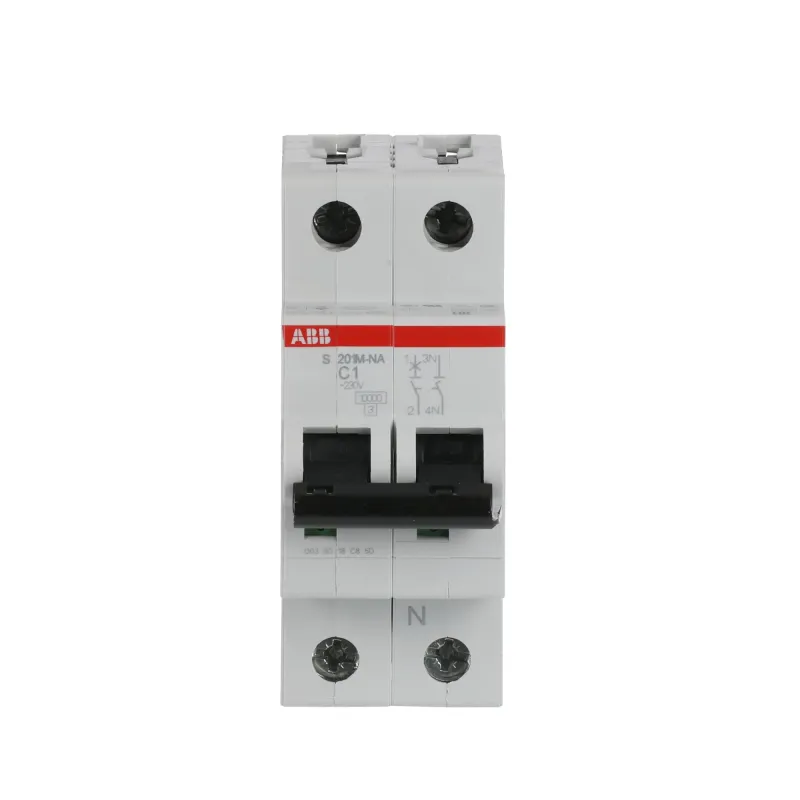 ABB S201M-C1NA | Автоматичен прекъсвач | 1P+N, 1A, крива C, 6kA ABB S201M-C1NA | Автоматичен прекъсвач | 1P+N, 1A, крива C, 6kA