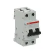 ABB S201M-D2NA | Автоматичен прекъсвач | 1P+N, 2A, крива D, 6kA