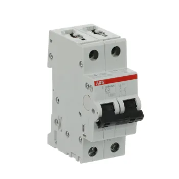 ABB S201M-D2NA | Автоматичен прекъсвач | 1P+N, 2A, крива D, 6kA