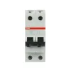 ABB S201M-D2NA | Автоматичен прекъсвач | 1P+N, 2A, крива D, 6kA