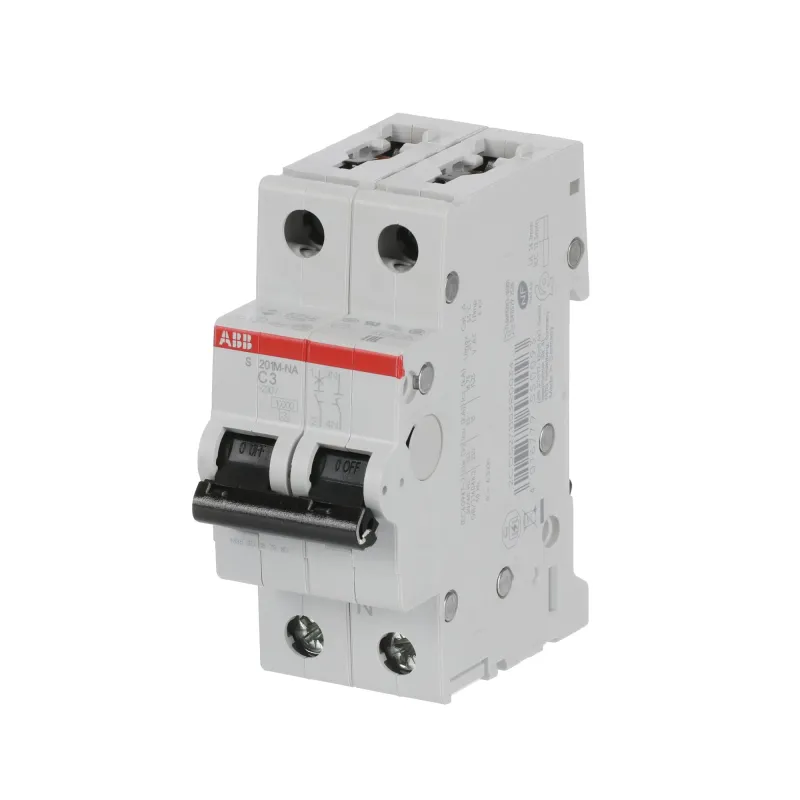 ABB S201M-C3NA | Автоматичен прекъсвач | 1P+N, 3A, крива C, 6kA ABB S201M-C3NA | Автоматичен прекъсвач | 1P+N, 3A, крива C, 6kA