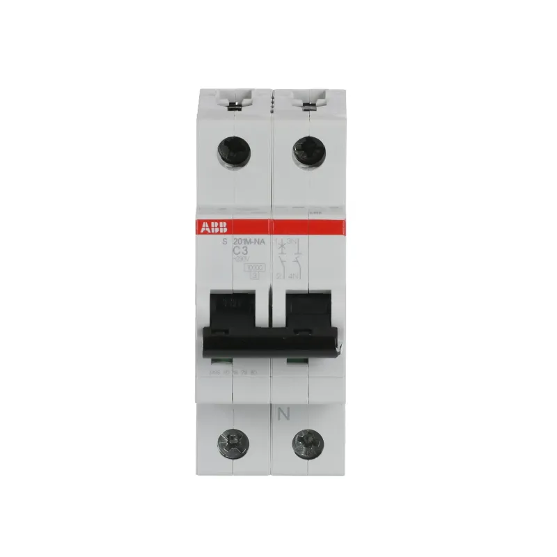 ABB S201M-C3NA | Автоматичен прекъсвач | 1P+N, 3A, крива C, 6kA ABB S201M-C3NA | Автоматичен прекъсвач | 1P+N, 3A, крива C, 6kA