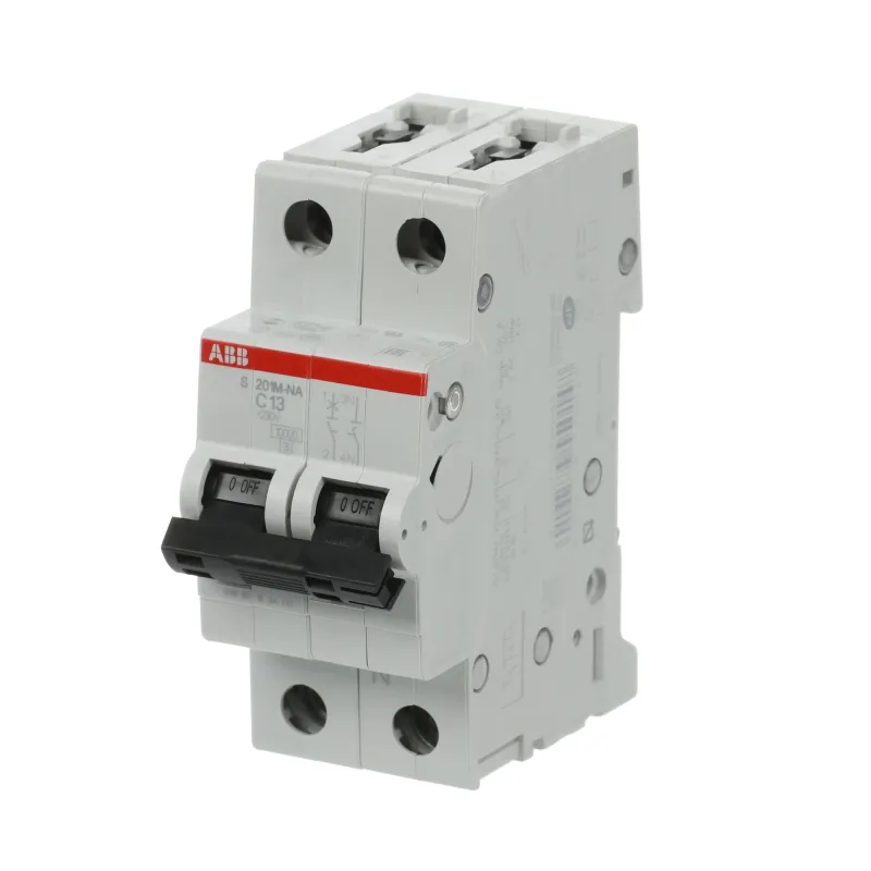 ABB S201M-C13NA | Автоматичен прекъсвач | 1P+N, 13A, крива C, 6kA ABB S201M-C13NA | Автоматичен прекъсвач | 1P+N, 13A, крива C, 6kA