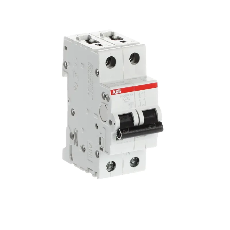 ABB S201M-C25NA | Автоматичен прекъсвач | 1P+N, 25A, крива C, 6kA