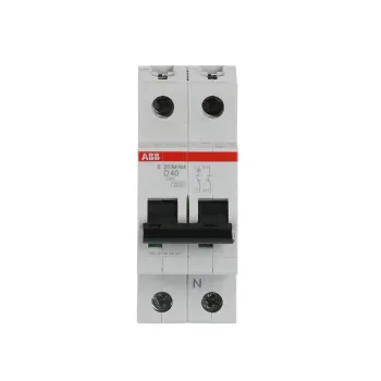 ABB S201M-D40NA | Автоматичен прекъсвач | 1P+N, 40A, крива D, 6kA