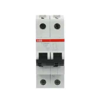 ABB S201M-C40NA | Автоматичен прекъсвач | 1P+N, 40A, крива C, 6kA