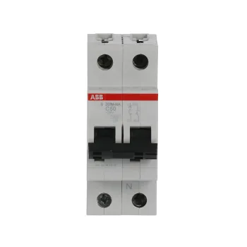 ABB S201M-C50NA | Автоматичен прекъсвач | 1P+N, 50A, крива C, 6kA