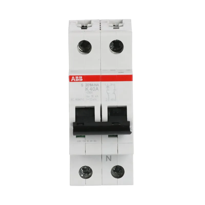 ABB S201M-K40NA | Автоматичен прекъсвач | 1P+N, 40A, крива K ABB S201M-K40NA | Автоматичен прекъсвач | 1P+N, 40A, крива K