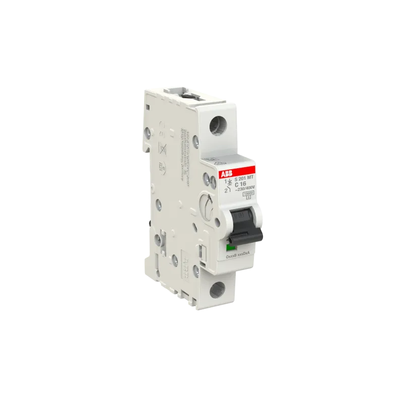 ABB S201MT-C16 | Автоматичен прекъсвач | 1P, 16A, крива C, 10kA ABB S201MT-C16 | Автоматичен прекъсвач | 1P, 16A, крива C, 10kA