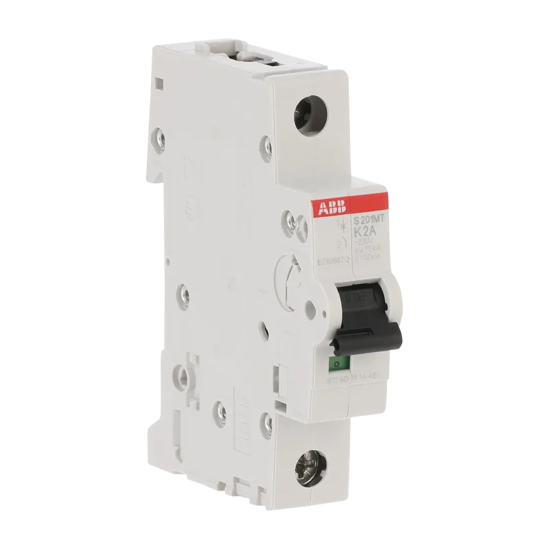 ABB S201MT-K2 | Автоматичен прекъсвач | 1P, 2A, крива K, 10kA