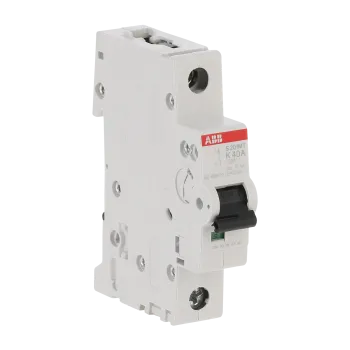 ABB S201MT-K40 | Автоматичен прекъсвач | 1P, 40A, крива K, 10kA