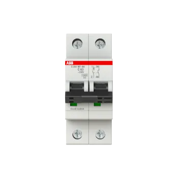 ABB S201MT-C63NA | Автоматичен прекъсвач | 1P+N, 63A, крива C, 10kA