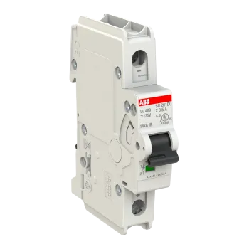 ABB SU201DC-Z0.5 | DC автоматичен прекъсвач | 1P, 0.5A, крива Z ABB SU201DC-Z0.5 | DC автоматичен прекъсвач | 1P, 0.5A, крива Z
