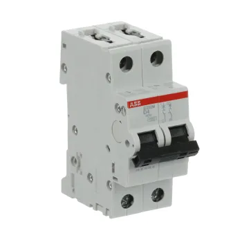ABB S202M-D4 | Автоматичен прекъсвач | 2P, 4A, крива D ABB S202M-D4 | Автоматичен прекъсвач | 2P, 4A, крива D