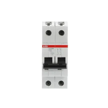 ABB S202M-C4 | Автоматичен прекъсвач | 2P, 4A, крива C