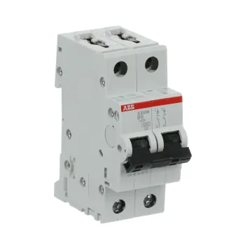 ABB S202M-B6 | Автоматичен прекъсвач | 2P, 6A, крива B