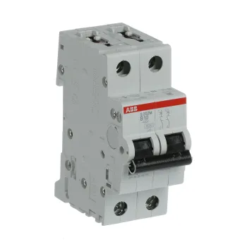 ABB S202M-B10 | Автоматичен прекъсвач | 2P, 10A, крива B