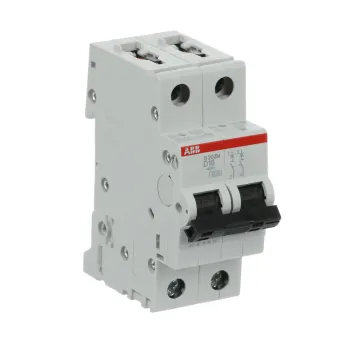 ABB S202M-D16 | Автоматичен прекъсвач | 2P, 16A, крива D ABB S202M-D16 | Автоматичен прекъсвач | 2P, 16A, крива D