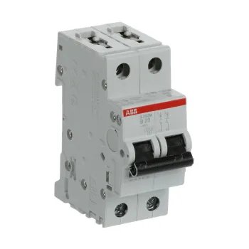 ABB S202M-B20 | Автоматичен прекъсвач | 2P, 20A, крива B