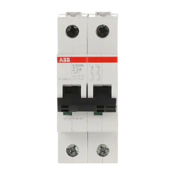 ABB S202M-Z2 | Автоматичен прекъсвач | 2P, 2A, крива Z