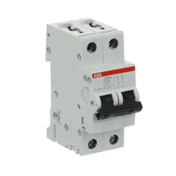 ABB S202M-K3 | Автоматичен прекъсвач | 2P, 3A, крива K ABB S202M-K3 | Автоматичен прекъсвач | 2P, 3A, крива K