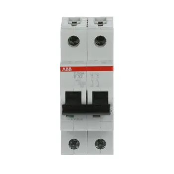 ABB S202M-B32 | Автоматичен прекъсвач | 2P, 32A, крива B