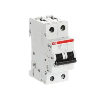 ABB S202M-D40 | Автоматичен прекъсвач | 2P, 40A, крива D ABB S202M-D40 | Автоматичен прекъсвач | 2P, 40A, крива D