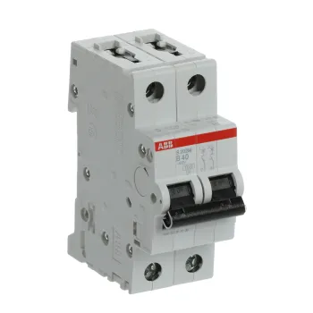 ABB S202M-B40 | Автоматичен прекъсвач | 2P, 40A, крива B