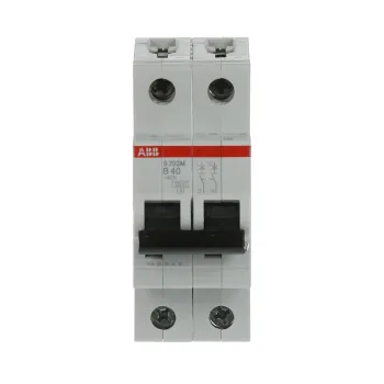 ABB S202M-B40 | Автоматичен прекъсвач | 2P, 40A, крива B