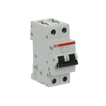 ABB S202M-C1.6 | Автоматичен прекъсвач | 2P, 1.6A, крива C