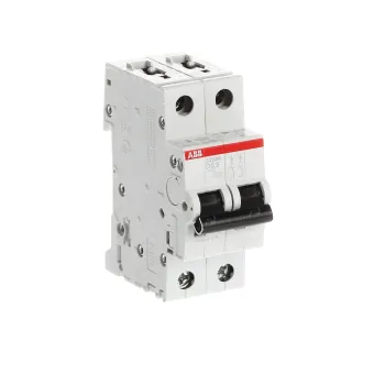 ABB S202M-D0.5 | Автоматичен прекъсвач | 2P, 0.5A, крива D ABB S202M-D0.5 | Автоматичен прекъсвач | 2P, 0.5A, крива D