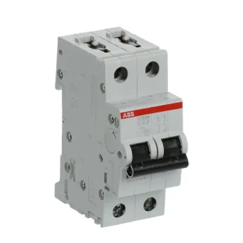 ABB S202M-C0.5 | Автоматичен прекъсвач | 2P, 0.5A, крива C