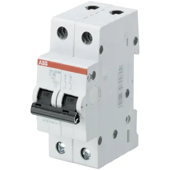 ABB SH202M-C1.6 | Автоматичен прекъсвач | 2P, 1.6A, крива C ABB SH202M-C1.6 | Автоматичен прекъсвач | 2P, 1.6A, крива C