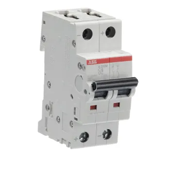 ABB S202M-C6UC | Автоматичен прекъсвач | 2P, 6A, крива C ABB S202M-C6UC | Автоматичен прекъсвач | 2P, 6A, крива C