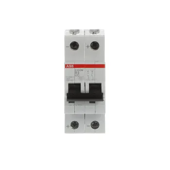 ABB S202M-B6UC | Автоматичен прекъсвач | 2P, 6A, крива B