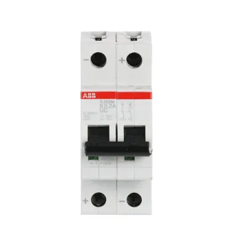 ABB S202M-K0.2UC | Автоматичен прекъсвач | 2P, 0.2A, крива K