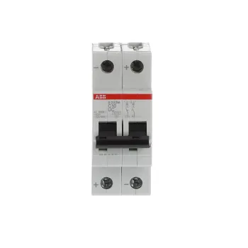 ABB S202M-C10UC | Автоматичен прекъсвач | 2P, 10A, крива C