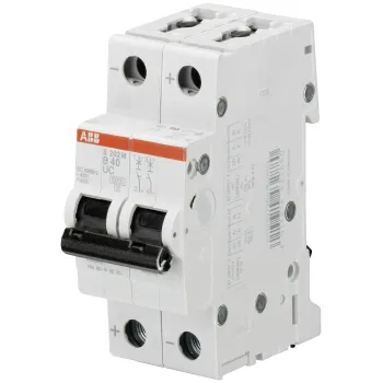 ABB S202M-B13UC | Автоматичен прекъсвач | 2P, 13A, крива B