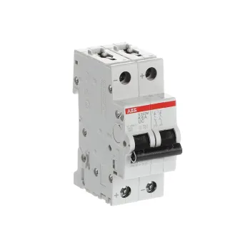 ABB S202M-B16UC | Автоматичен прекъсвач | 2P, 16A, крива B