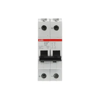 ABB S202M-B16UC | Автоматичен прекъсвач | 2P, 16A, крива B