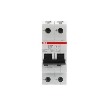 ABB S202M-B20UC | Автоматичен прекъсвач | 2P, 20A, крива B